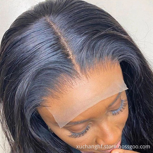 Wholesale Transparent HD Full Lace Wigs With Baby Hair, 180 250% Density HD Full Lace Human Hair Wigs, Glueless Full HD Lace Wig